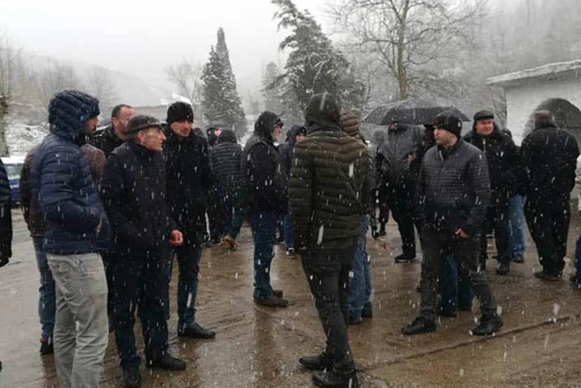 Gürcüstanda mədənçilər tətil elan etdi