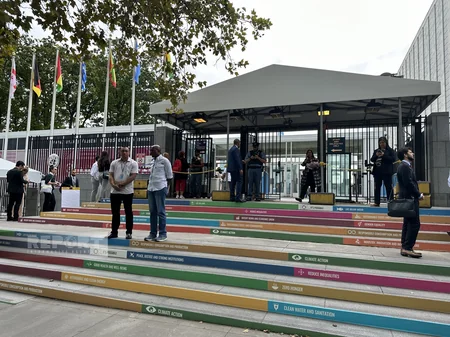 UN headquarters preparing to welcome world leaders