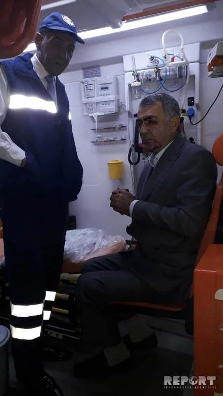 В Кюрдемире автомобиль сбил корову - ФОТО