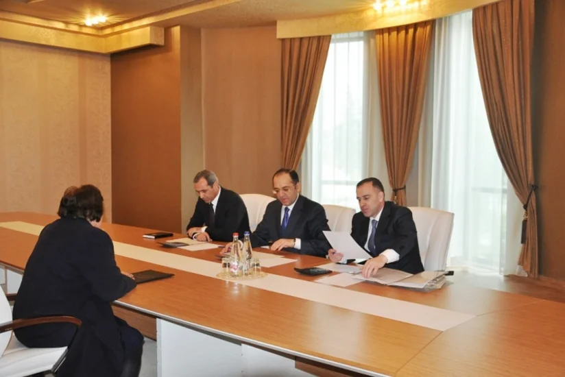 DSMF sədri İmişlidə vətəndaşların şikayətlərini dinləyib