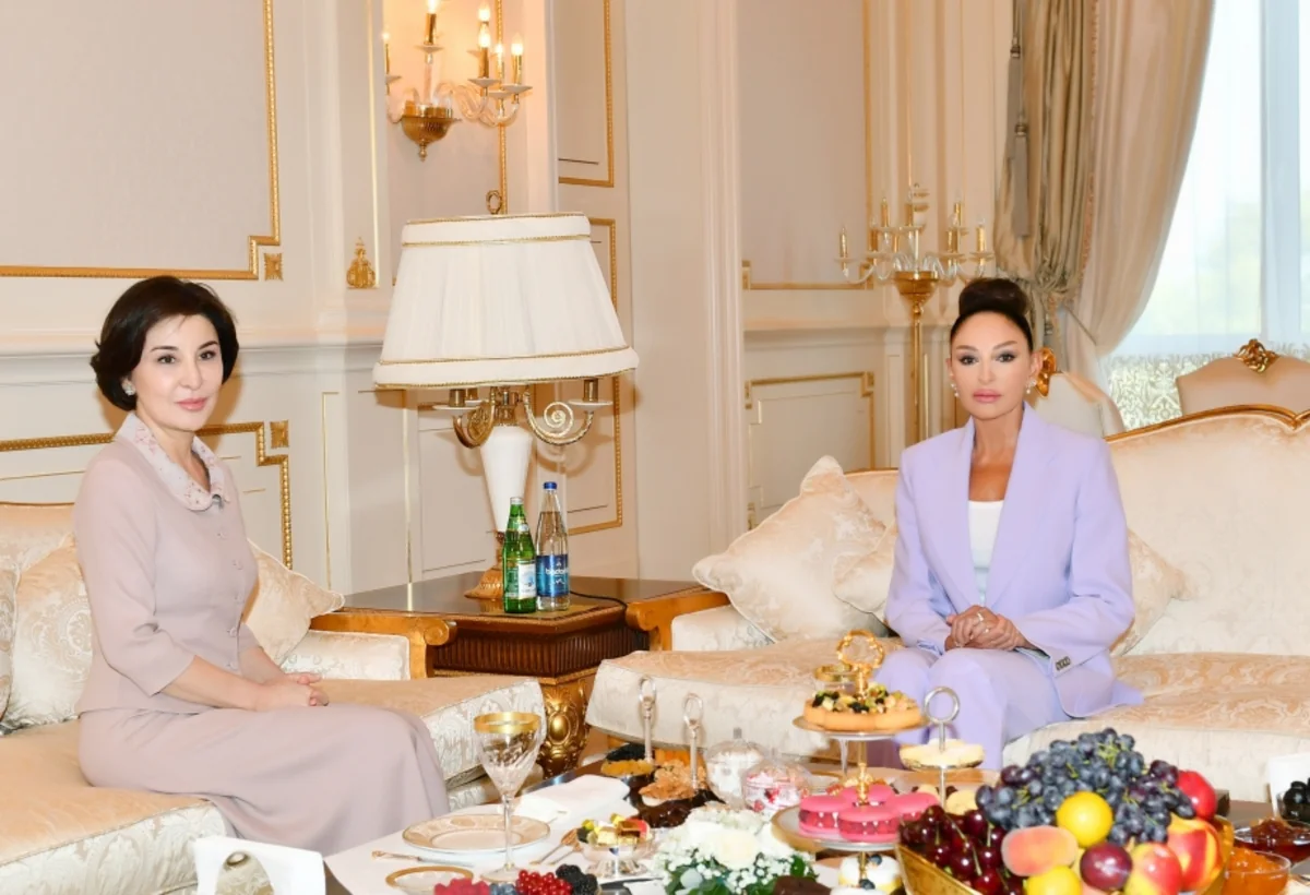 Mehriban Aliyeva meets with First Lady of Uzbekistan