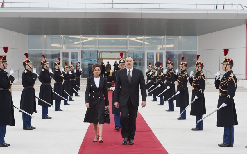 Prezident İlham Əliyevin Fransaya rəsmi səfəri başa çatıb