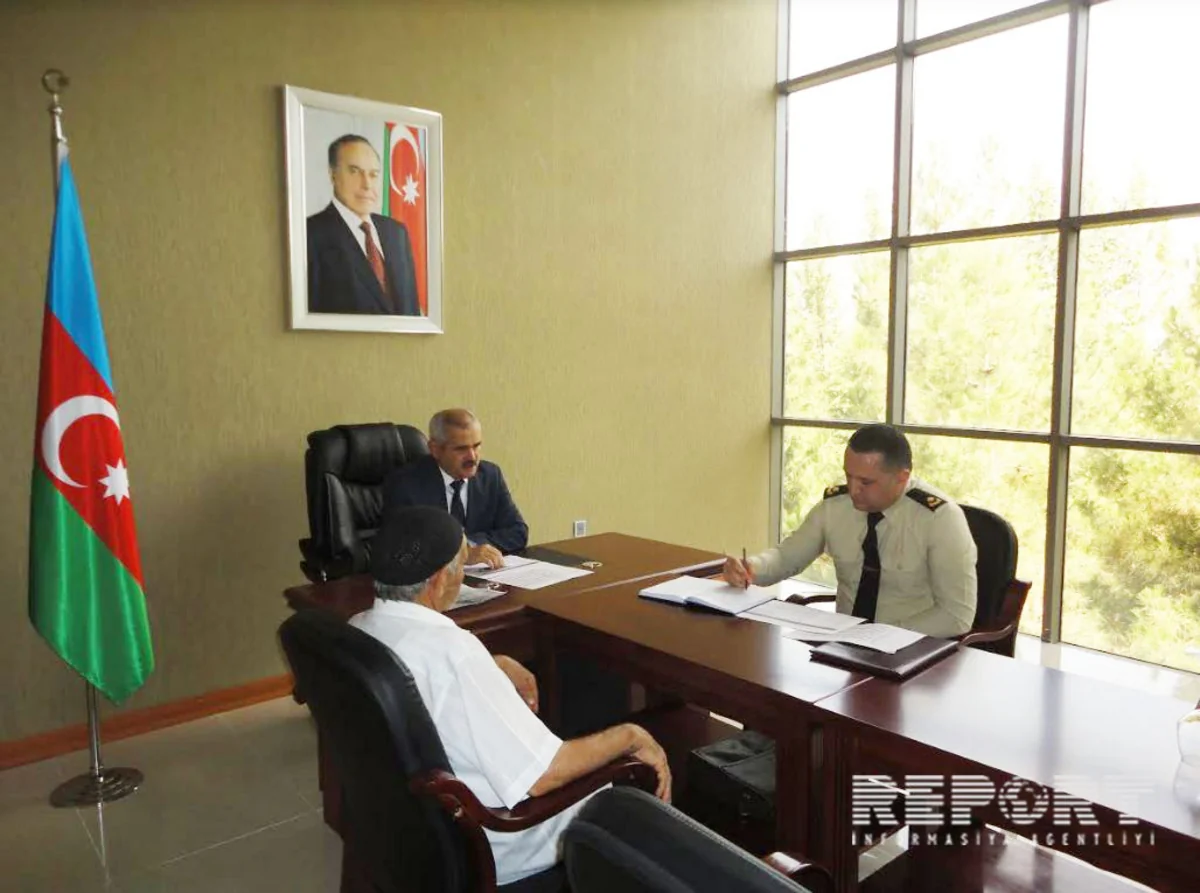 Arzu Rəhimov Ucarda vətəndaşları qəbul edib - FOTO - VİDEO