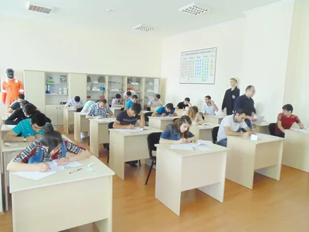 ​Sumqayıt Təlim, Tədris Mərkəzinə şagird qəbulu üçün test imtahanı keçirilib