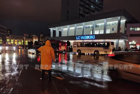 BNA sürücüləri yağışlı hava ilə əlaqədar diqqətli olmağa çağırıb