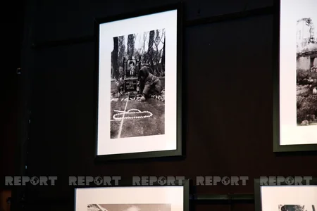 В Тбилиси выставлены фотографии, связанные с Ходжалинской трагедией и Второй карабахской войной