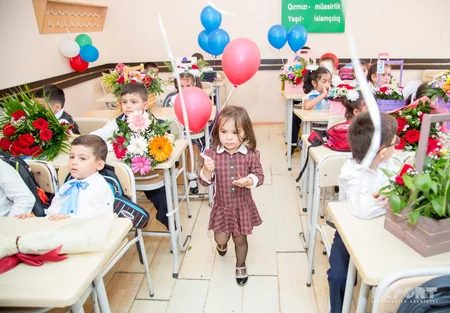 Bakıda dərsə gedən uşaqlar  - FOTOREPORTAJ - VİDEO