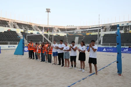 Çimərlik voleybolu üzrə Azərbaycan çempionatının mükafatçıları müəyyənləşib