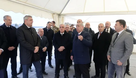 Baş nazir və Prezident Administrasiyasının rəhbəri Şərqi Zəngəzura səfər edib