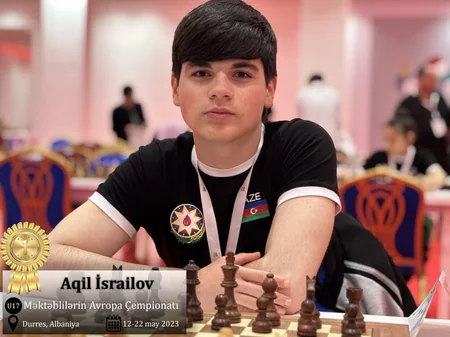 Azərbaycanın məktəbli şahmatçıları Avropa çempionatında 5 medal qazanıblar