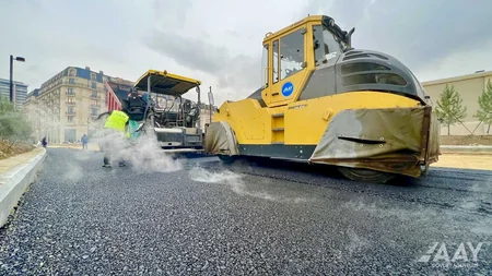 Ağ şəhərdə 12 küçə inşa edilir