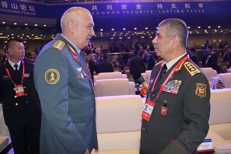 Azərbaycanın müdafiə naziri 10-cu Pekin Syanşan Forumunun açılışında iştirak edib
