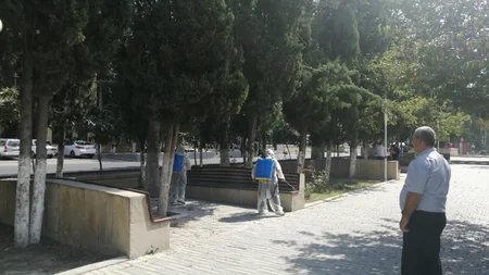 Göyçayda dezinfeksiya işləri aparılır