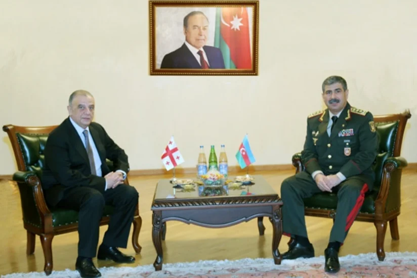 ​Azərbaycan və Gürcüstan regiondakı hərbi-siyasi vəziyyəti müzakirə edib