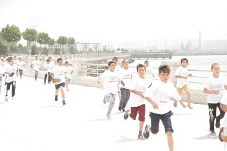 Dənizkənarı Bulvarda “Beynəlxalq Olimpiya Günü” keçirilib