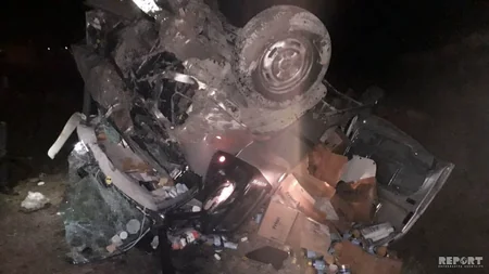 Kürdəmirdə “QAZ-3110” “Ford”a çırpılıb, xəsarət alanlar var - FOTO - VİDEO - YENİLƏNİB