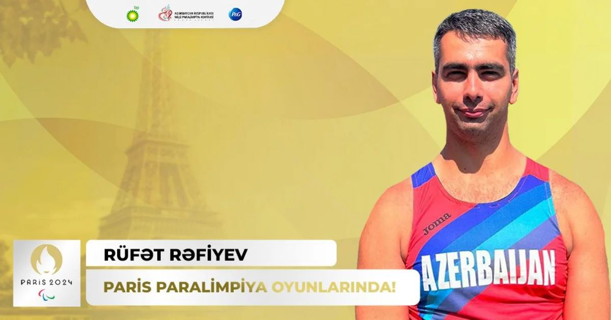 Azərbaycanın daha bir atleti Paris Yay Paralimpiya Oyunlarında iştirak edəcək