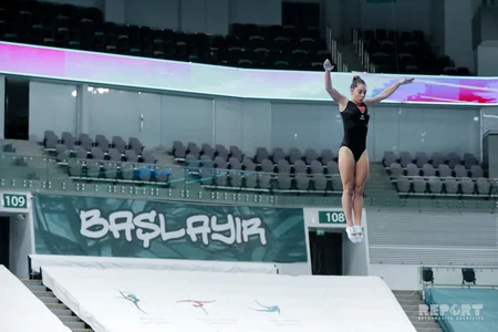Milli Gimnastika Arenasında ilin ilk yarışı - REPORTAJ