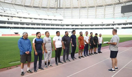 Cüdo hakimlərinin fiziki hazırlığı yoxlanılıb