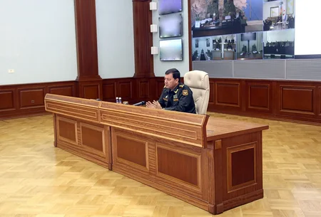 Начальник Генштаба заслушал доклады о ходе учений - ВИДЕО