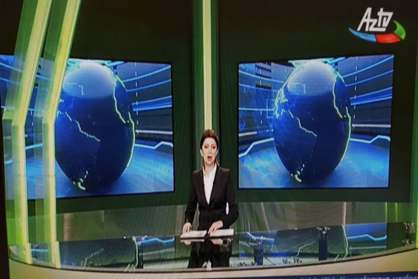 AzTV 63-cü ildönümündə “Xəbərlər”in yeni studiyasını istifadəyə verib