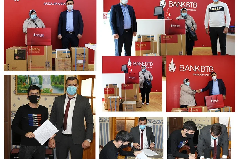 Bank BTB özünüməşğulluq proqramı iştirakçılarına dəstək oldu