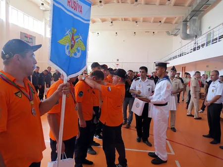 Volleyball competition was held between Sea Cup 2017 contest participants