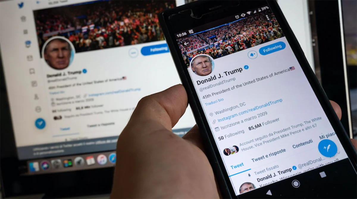 Twitter будет пресекать попытки Трампа обойти блокировку аккаунта