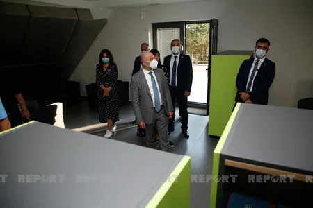 Anar Kərimov Bolnisi muzeyi və Marneuli Çay Evini ziyarət edib