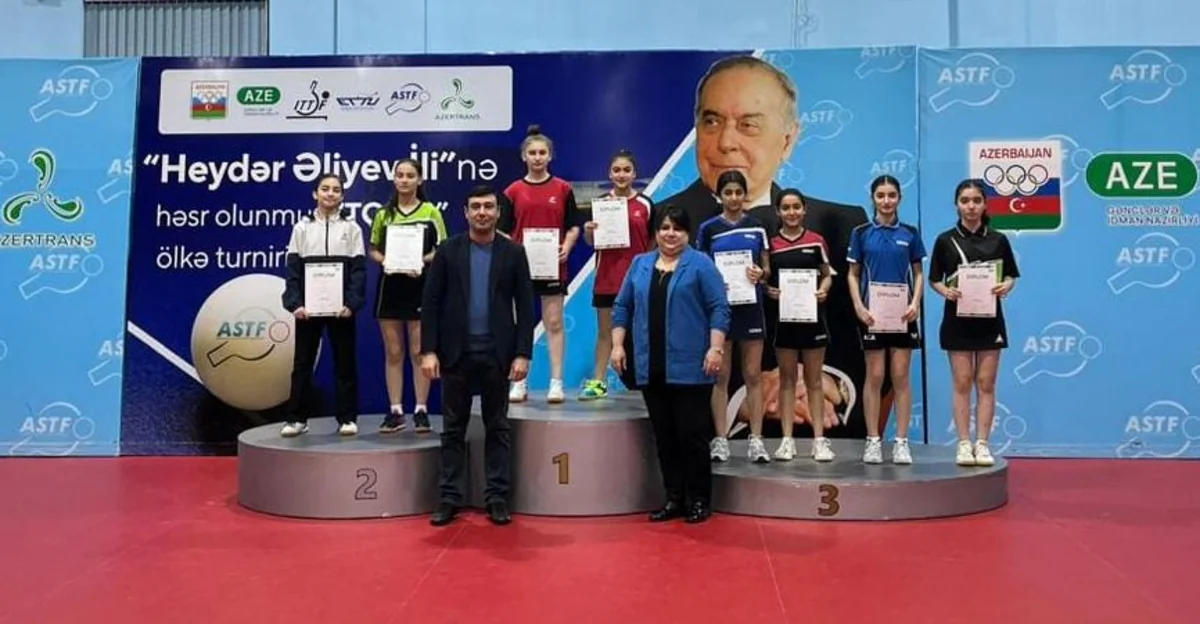 Stolüstü tennis üzrə Azərbaycan Kubokunun qalibləri müəyyənləşib