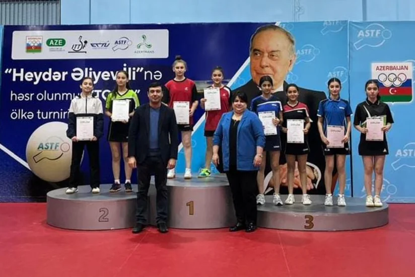 Stolüstü tennis üzrə Azərbaycan Kubokunun qalibləri müəyyənləşib