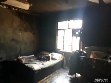 İmişlidə fərdi yaşayış evi yanıb - FOTO