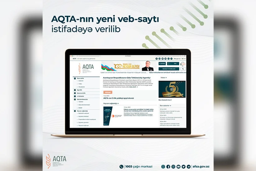AQTA-nın yeni veb-saytı istifadəyə verilib
