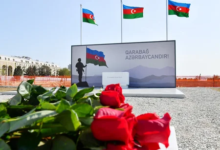 President Ilham Aliyev and First Lady Mehriban Aliyeva visit Victory Park under construction - UPDATED