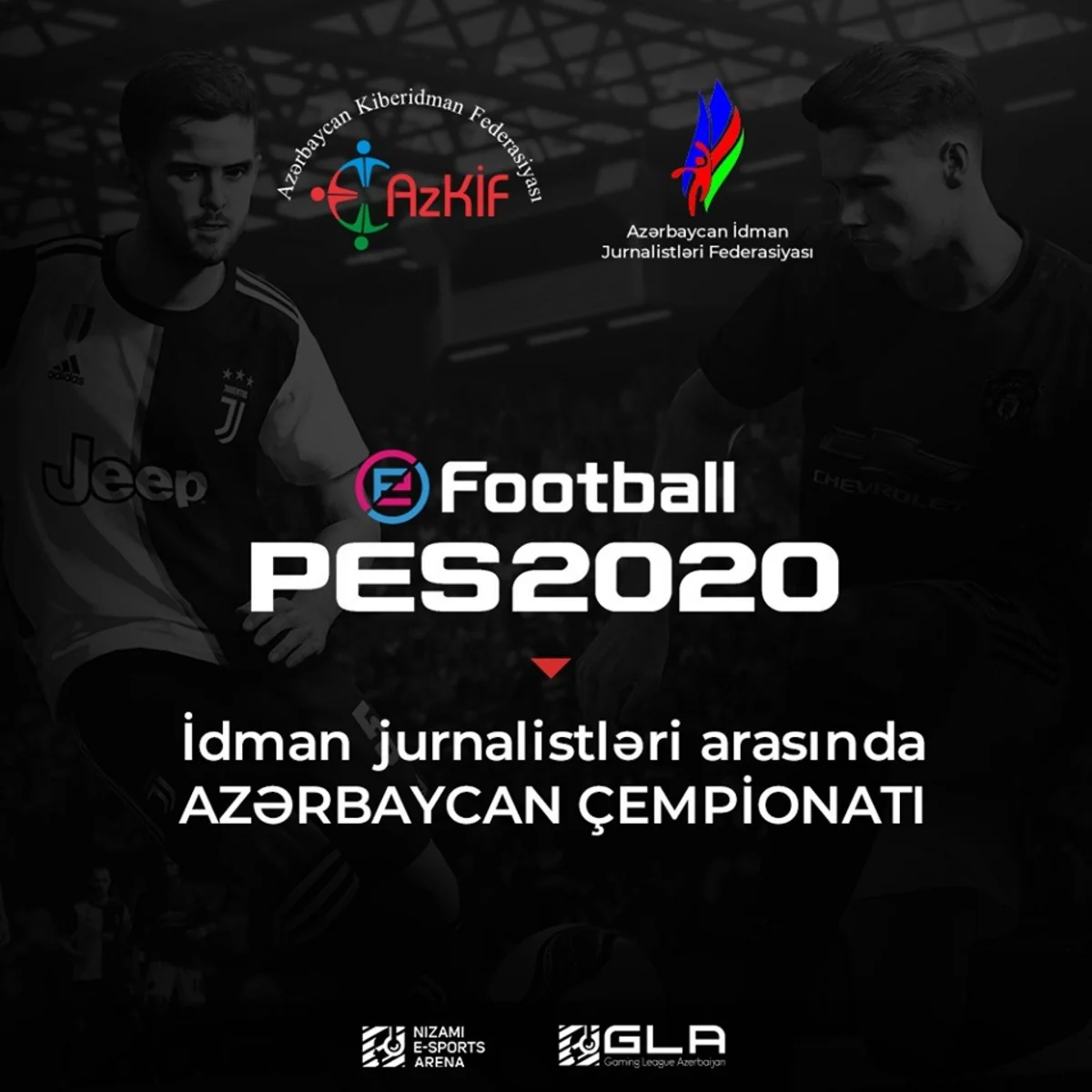 İdman jurnalistləri arasında ilk dəfə PES2020 üzrə Azərbaycan çempionatı keçiriləcək