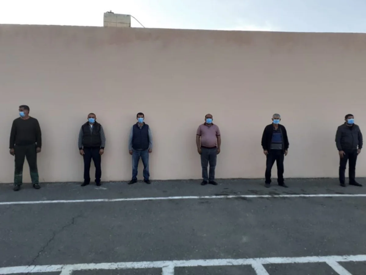 Tərtərdə karantini pozaraq qumar oynayan şəxslər saxlanıldı