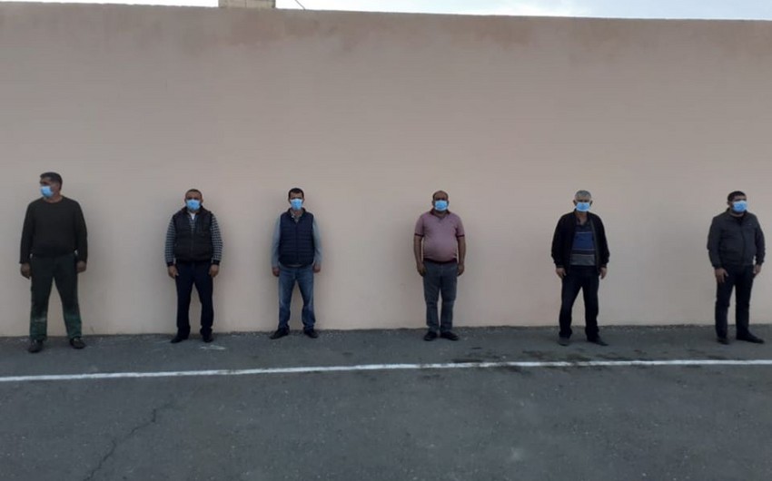 Tərtərdə karantini pozaraq qumar oynayan şəxslər saxlanıldı