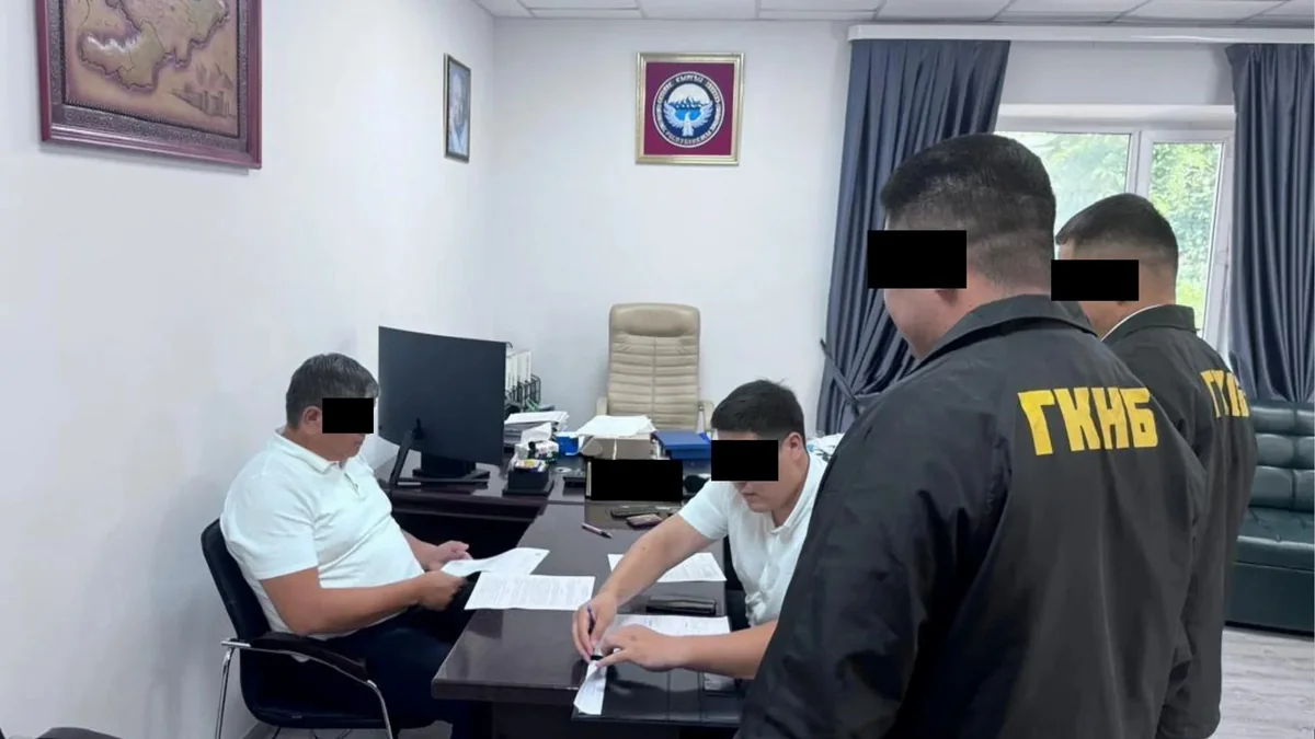 В Кыргызстане должностные лица мэрии Кара-Балты задержаны по подозрению в коррупции