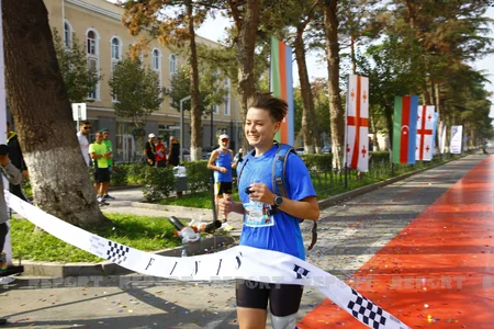 Tbilisi-Rustavi marathon dedicated to Independence Day of Azerbaijan ends