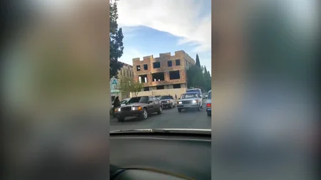 Gəncədə toy karvanında avtoxuliqanlıq edən şəxslər saxlanılıb 