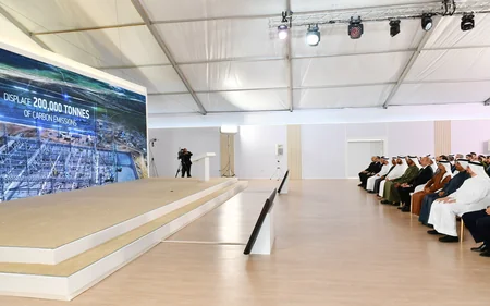 Prezident Qaradağ Günəş Elektrik Stansiyasının rəsmi açılış mərasimində iştirak edib - YENİLƏNİB-2