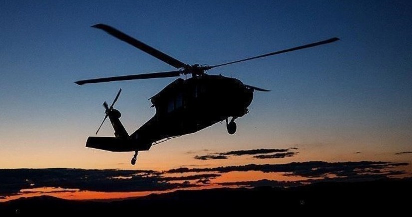 KİV: ABŞ-nin hərbi helikopterindən Yaponiyaya pirotexniki çanta düşüb