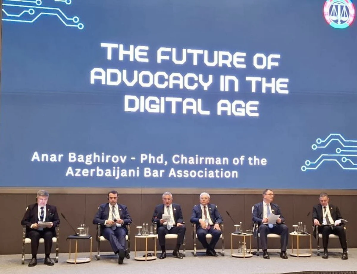 Vəkillər Kollegiyasının rəhbərliyi Özbəkistanda Beynəlxalq Hüquq Forumunda iştirak edib