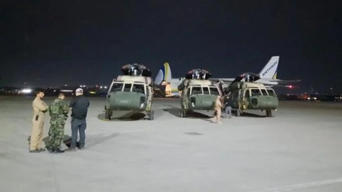 США поставили в Афганистан три вертолета Black Hawk