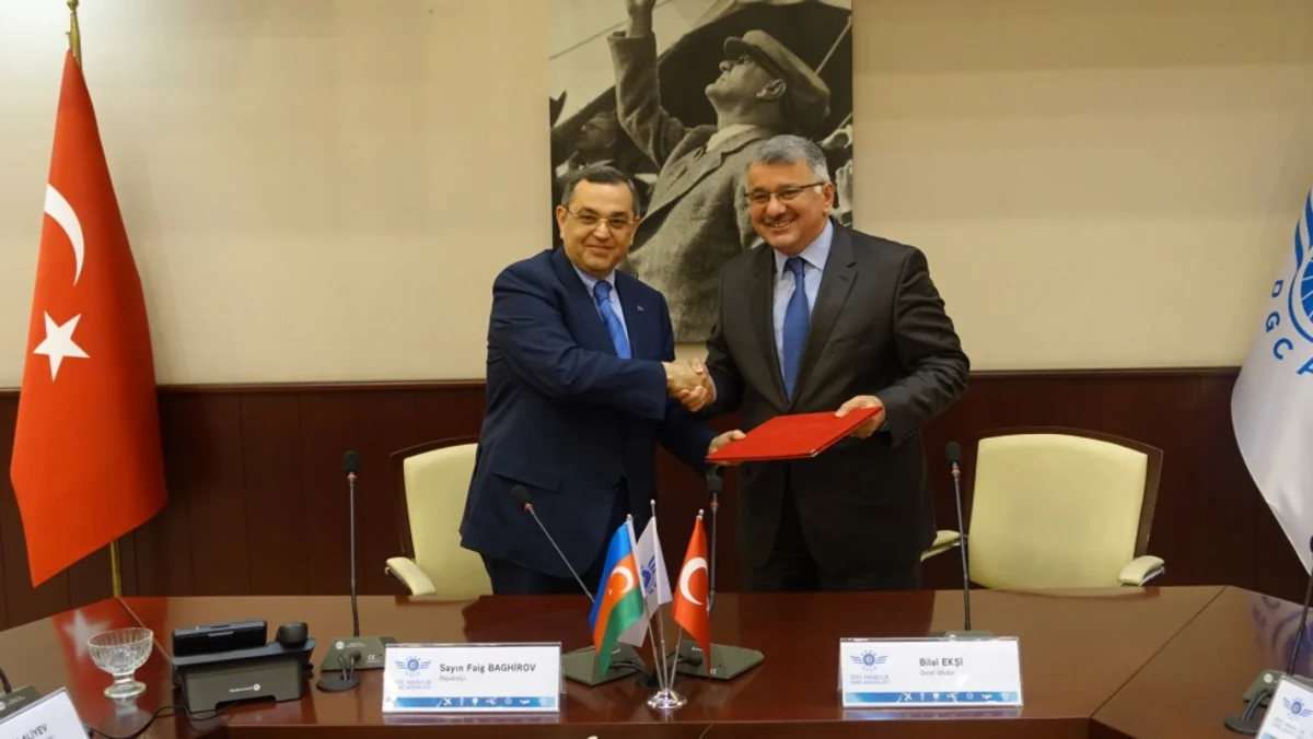 Civil aviation structures of Azerbaijan and Turkey sign a memorandum on cooperation