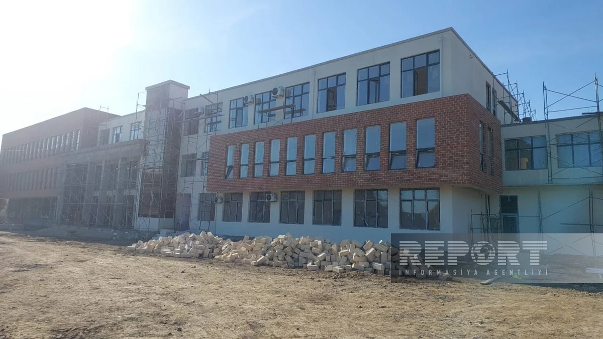Lənkəran Peşə liseyinin tikintisində bədbəxt hadisə baş verib