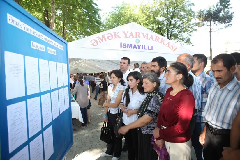 Azərbaycanın 11 şəhər və rayonunda keçirilən əmək yarmarkalarında 650 nəfər işlə təmin olunub