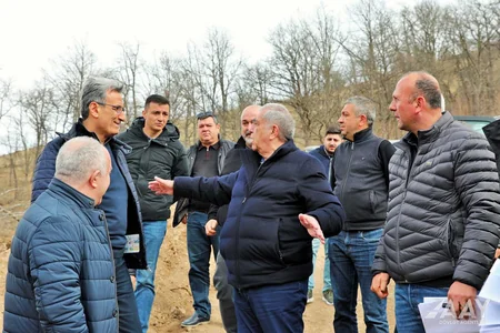 Xudafərin-Qubadlı-Laçın avtomobil yolunun 40 %-dən çoxu hazırdır