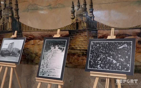 İstanbul metrosunda 20 Yanvar faciəsi ilə bağlı fotosərgi açılıb