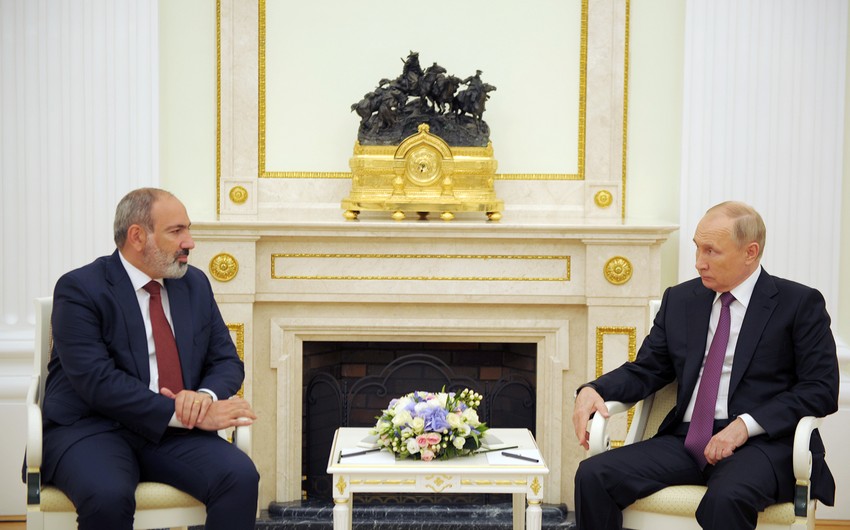 Putin və Paşinyan regiondakı vəziyyəti müzakirə edib